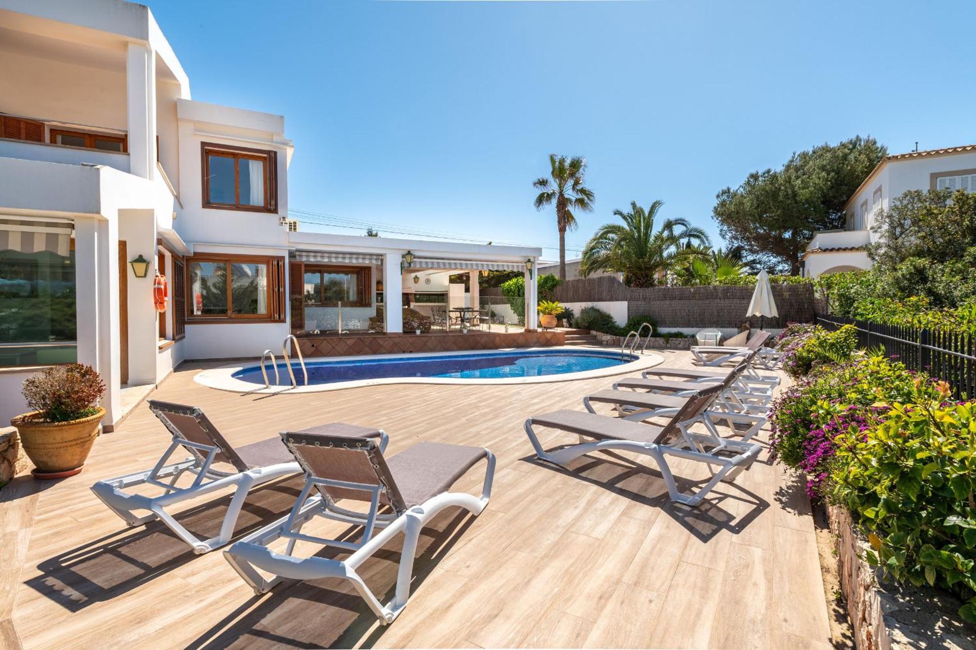 Villa Garrido Puerto Colom Kültér fotó
